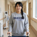 Imaging Assistant Sweatshirt, Retro Varsity Script Crewneck, Radiology Tech Gift, Medical Imaging Pullover