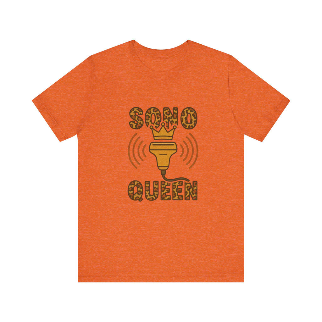 Sono Queen Cotton Tee | Music Lover Graphic T-Shirt | Streetwear Top