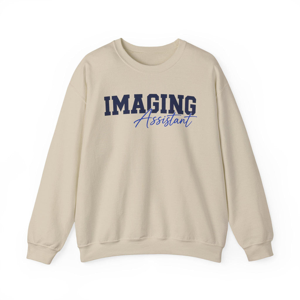 Imaging Assistant Sweatshirt, Retro Varsity Script Crewneck, Radiology Tech Gift, Medical Imaging Pullover
