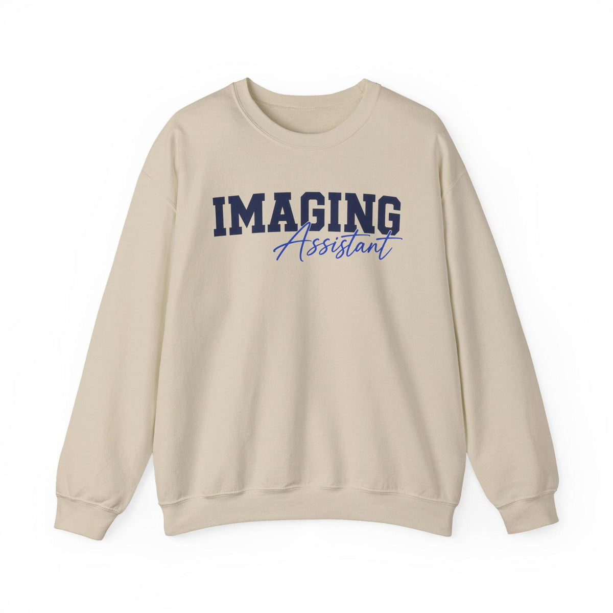 Imaging Assistant Sweatshirt, Retro Varsity Script Crewneck, Radiology Tech Gift, Medical Imaging Pullover