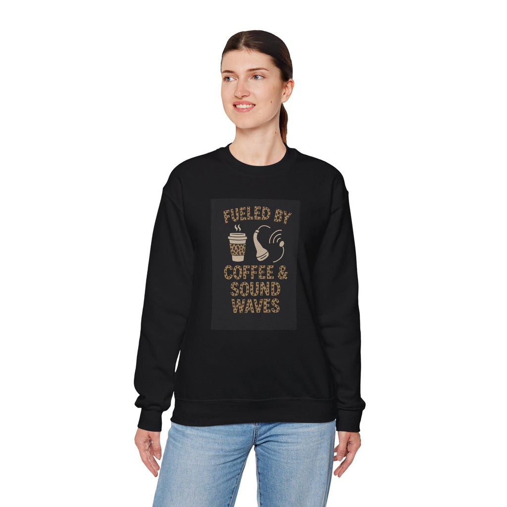 Ultrasound Print Sweatshirt, Coffee Lover Gift, Animal Print Crewneck Pullover, Sonographer Radiology Tech Scan Technician Sweater, Gift!