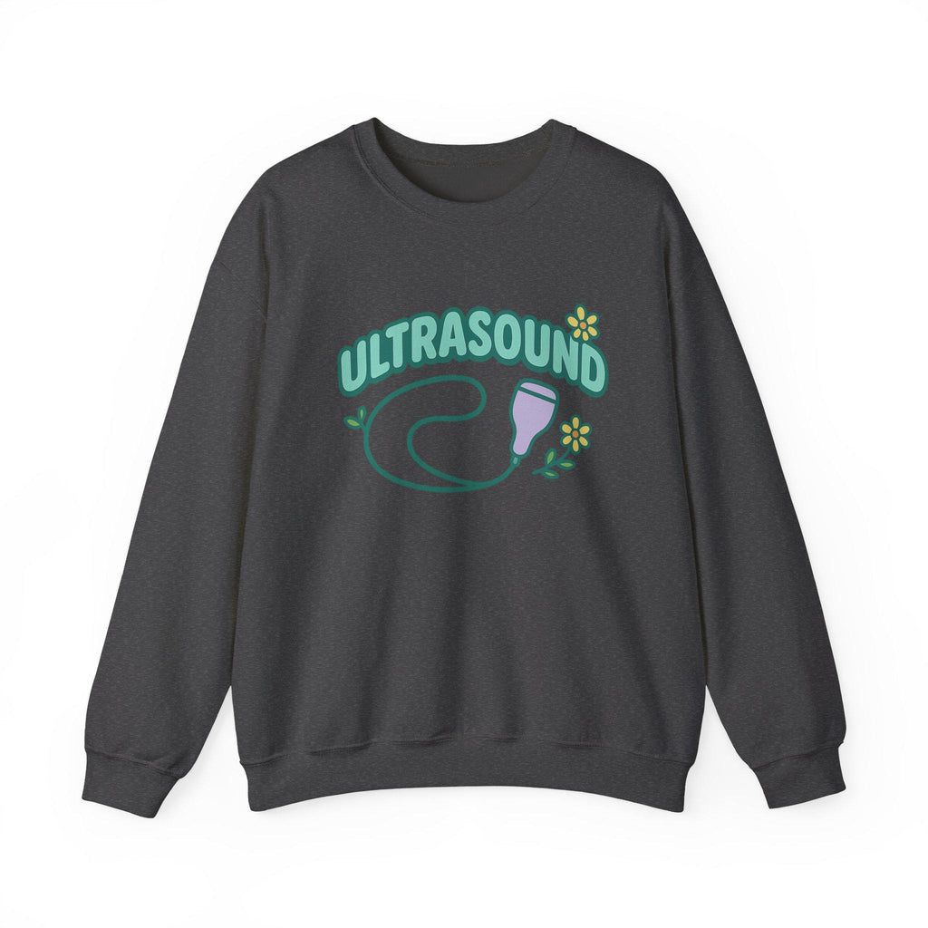 Ultrasound Crewneck Sweatshirt: Funny Medical Apparel