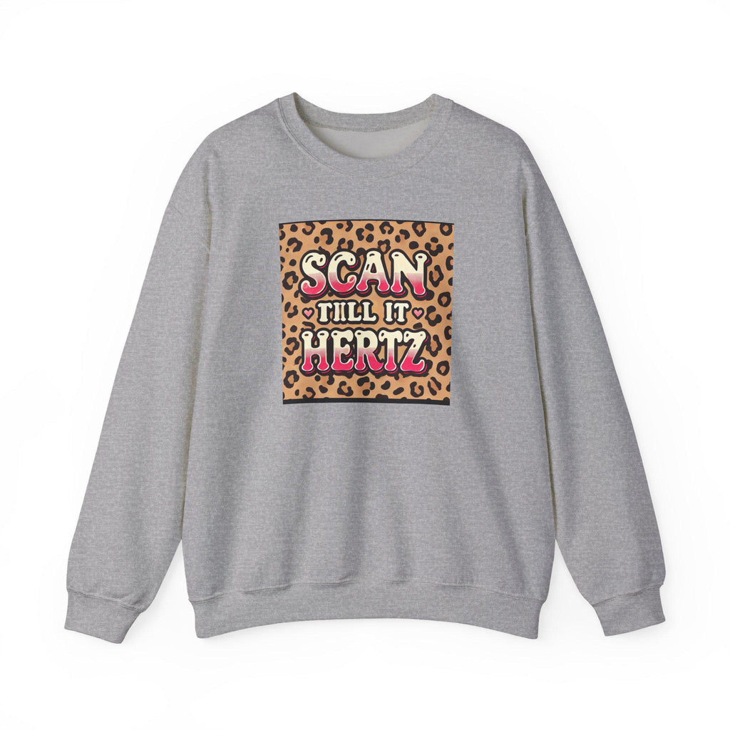 Ultrasound Humor Cheetah Print Sweatshirt, Funny Sonographer Crewneck, Ultrasound Tech Gift, Medical Reveal Shirt, Radiology Jumper