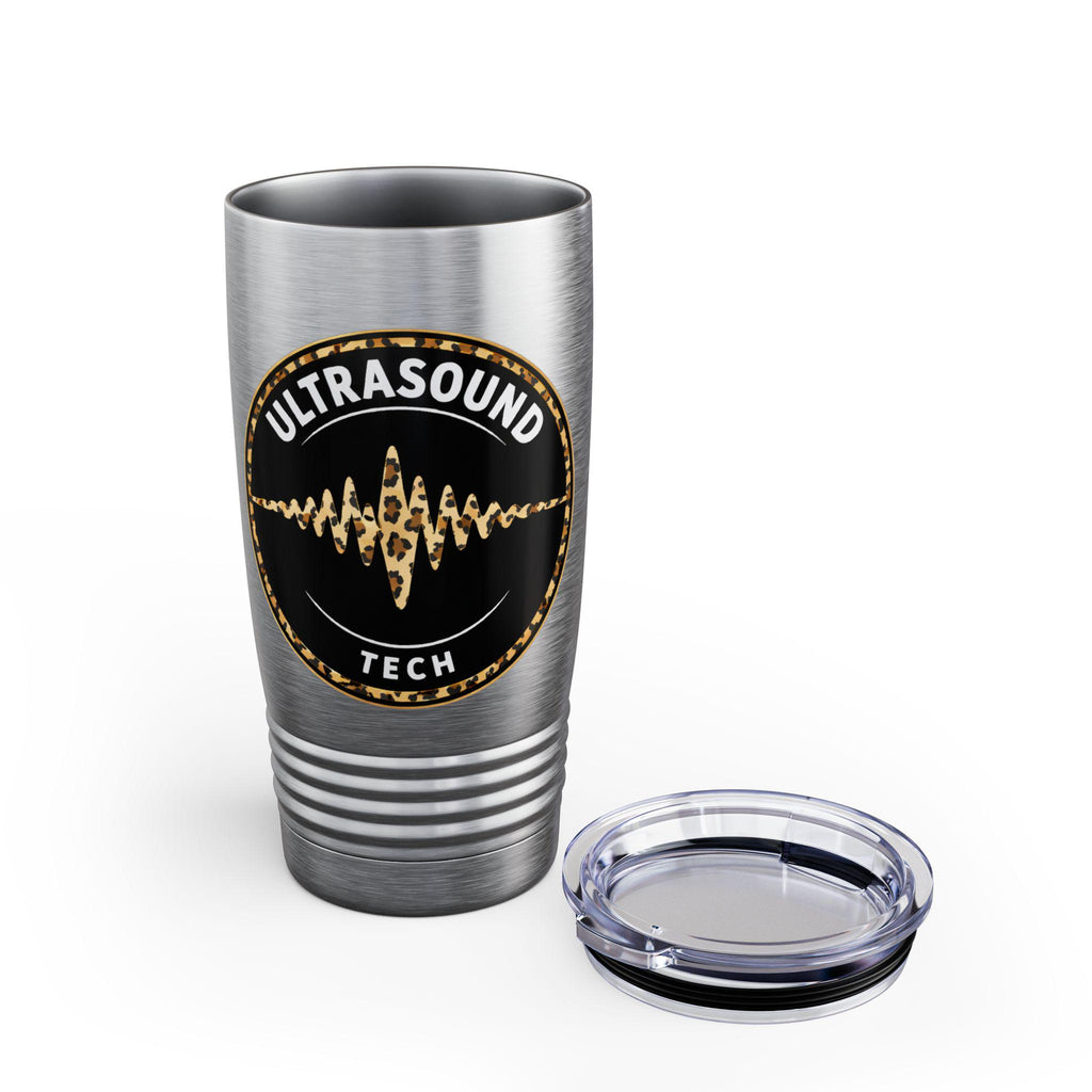 Sonographer Ultrasound Graphic Ringneck Tumbler 20oz | Medical Sonography Nurse Gift | Ultrasound Tech Cup | Healthcare Drink Tumbler