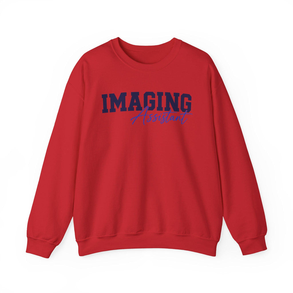 Imaging Assistant Sweatshirt, Retro Varsity Script Crewneck, Radiology Tech Gift, Medical Imaging Pullover