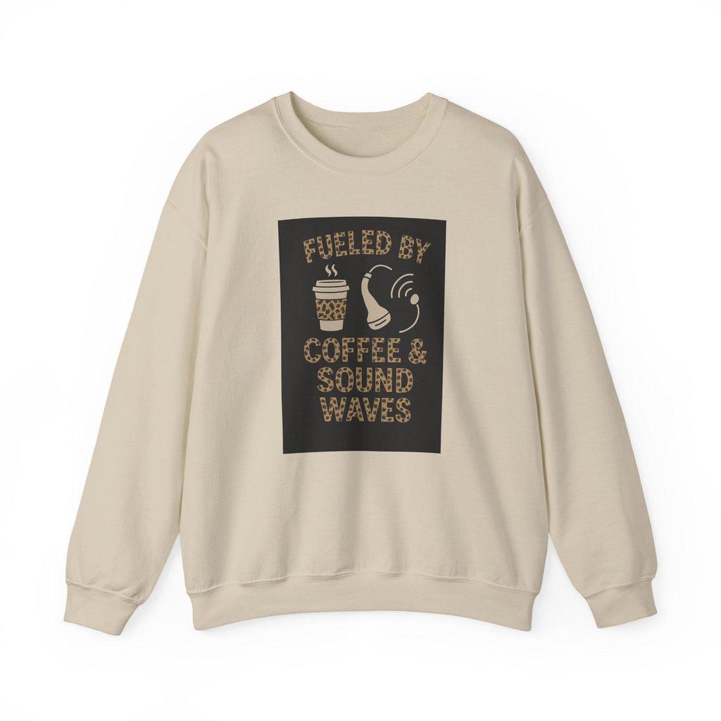 Ultrasound Print Sweatshirt, Coffee Lover Gift, Animal Print Crewneck Pullover, Sonographer Radiology Tech Scan Technician Sweater, Gift!