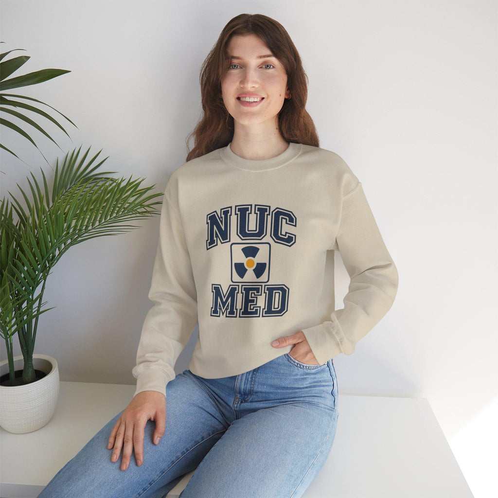 NUC MED Radiology Sweatshirt | Nuclear Medicine Tech Crewneck | Radiology Student Gift | Med School Apparel | Medical Imaging Gift