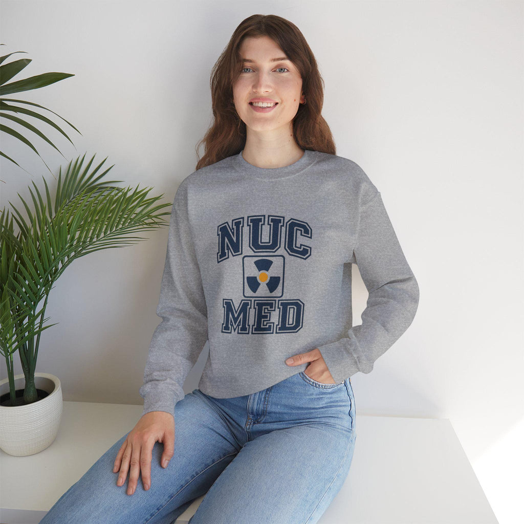 NUC MED Radiology Sweatshirt | Nuclear Medicine Tech Crewneck | Radiology Student Gift | Med School Apparel | Medical Imaging Gift