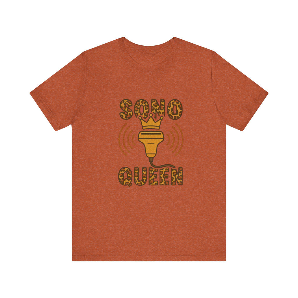 Sono Queen Cotton Tee | Music Lover Graphic T-Shirt | Streetwear Top