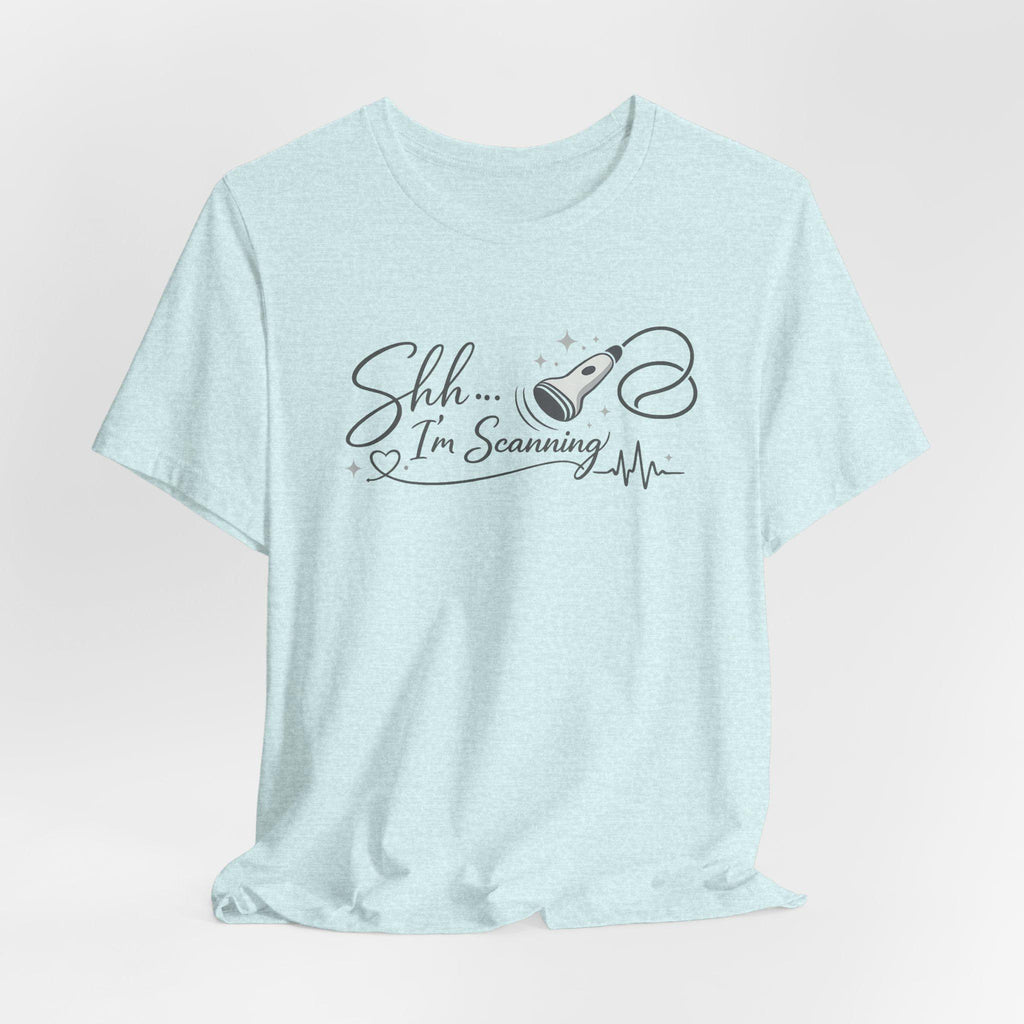 Medical Humor T-Shirt, Sonographer Gift, Radiology Tech Life (Airlume Cotton)