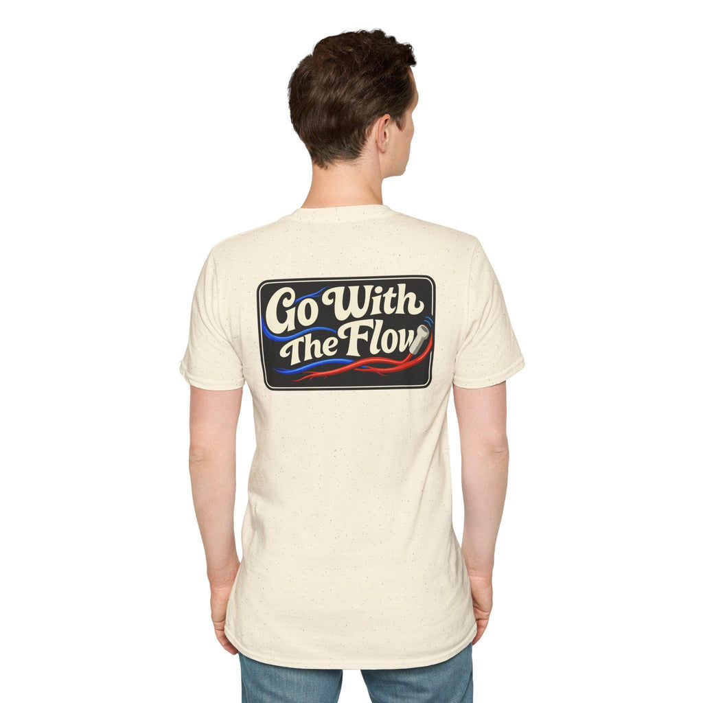 Go With the Flow Sonographer T-Shirt | Ultrasound Tech Tee (Unisex Fit)