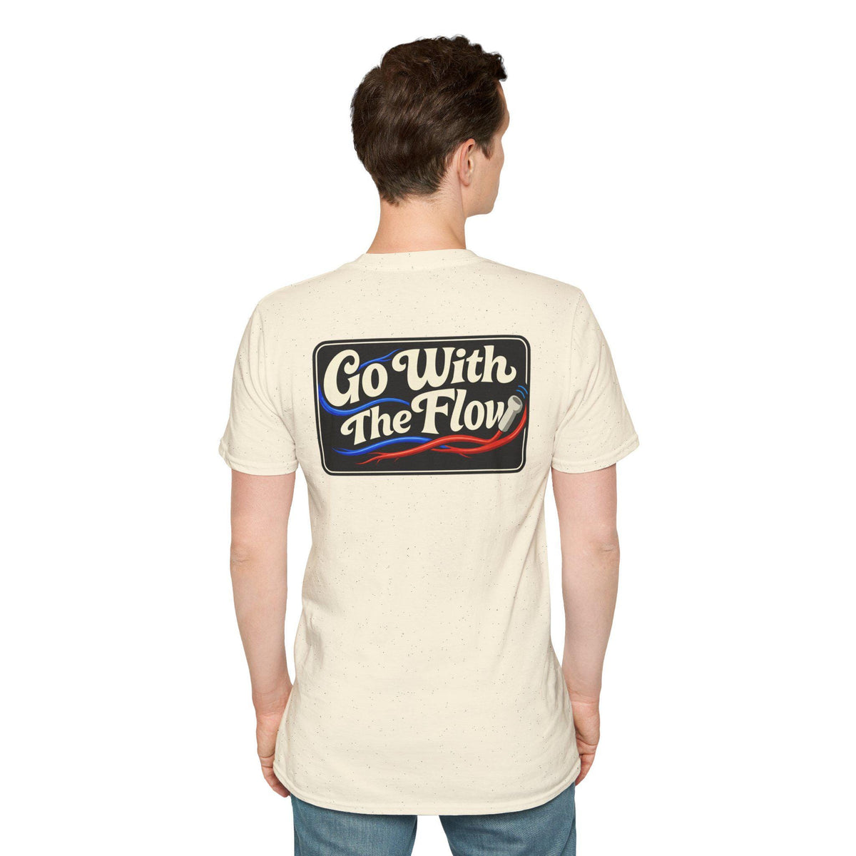 Go With the Flow Sonographer T-Shirt | Ultrasound Tech Tee (Unisex Fit)