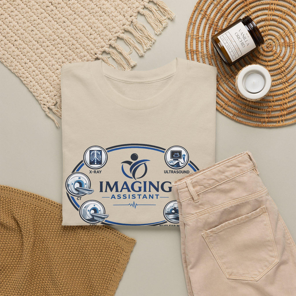 Imaging Assistant Logo Tee, Radiology Tech Shirt, X-Ray Technologist Gift, Medical Imaging Apparel