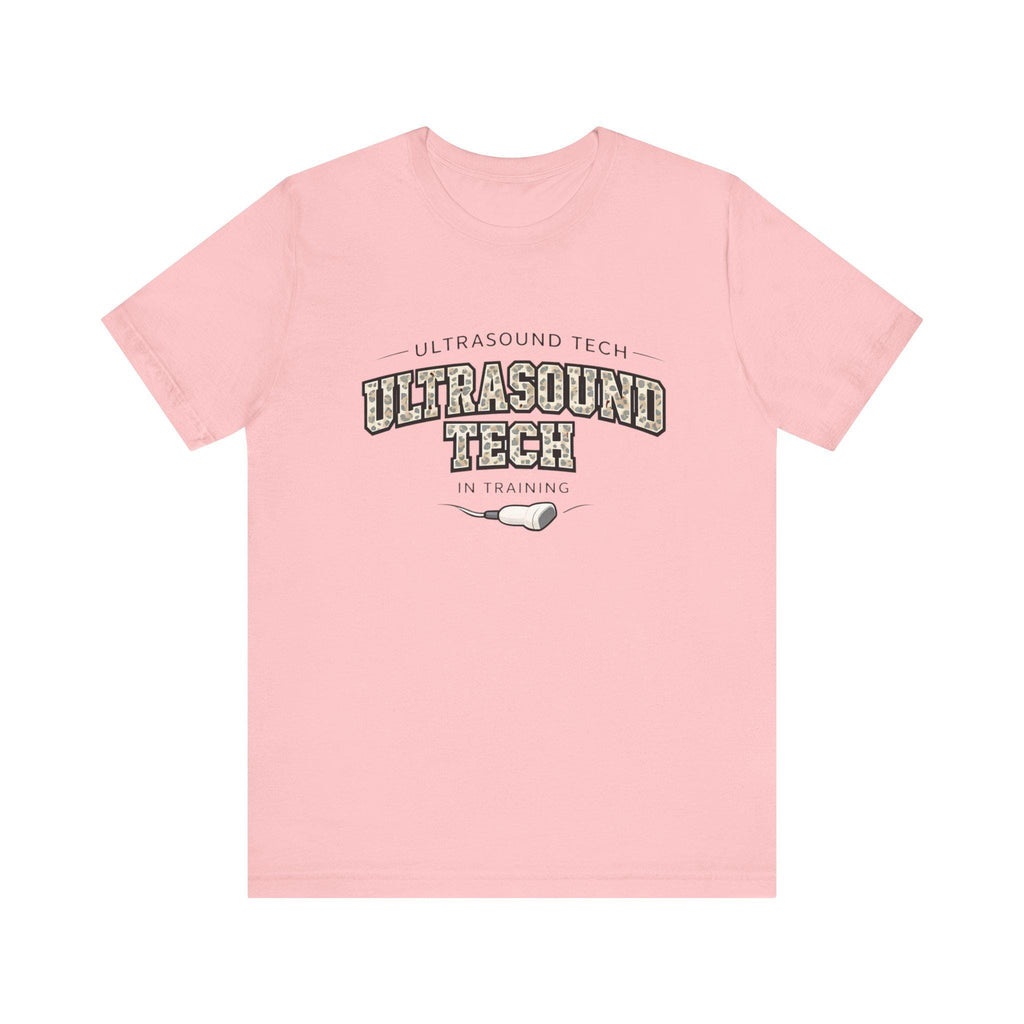 Ultrasound Tech Training Tee | Medical Sonography Student Gift (Airlume Cotton)