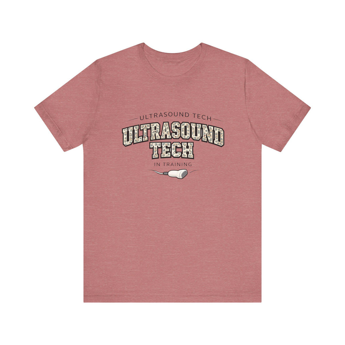 Ultrasound Tech Training Tee | Medical Sonography Student Gift (Airlume Cotton)