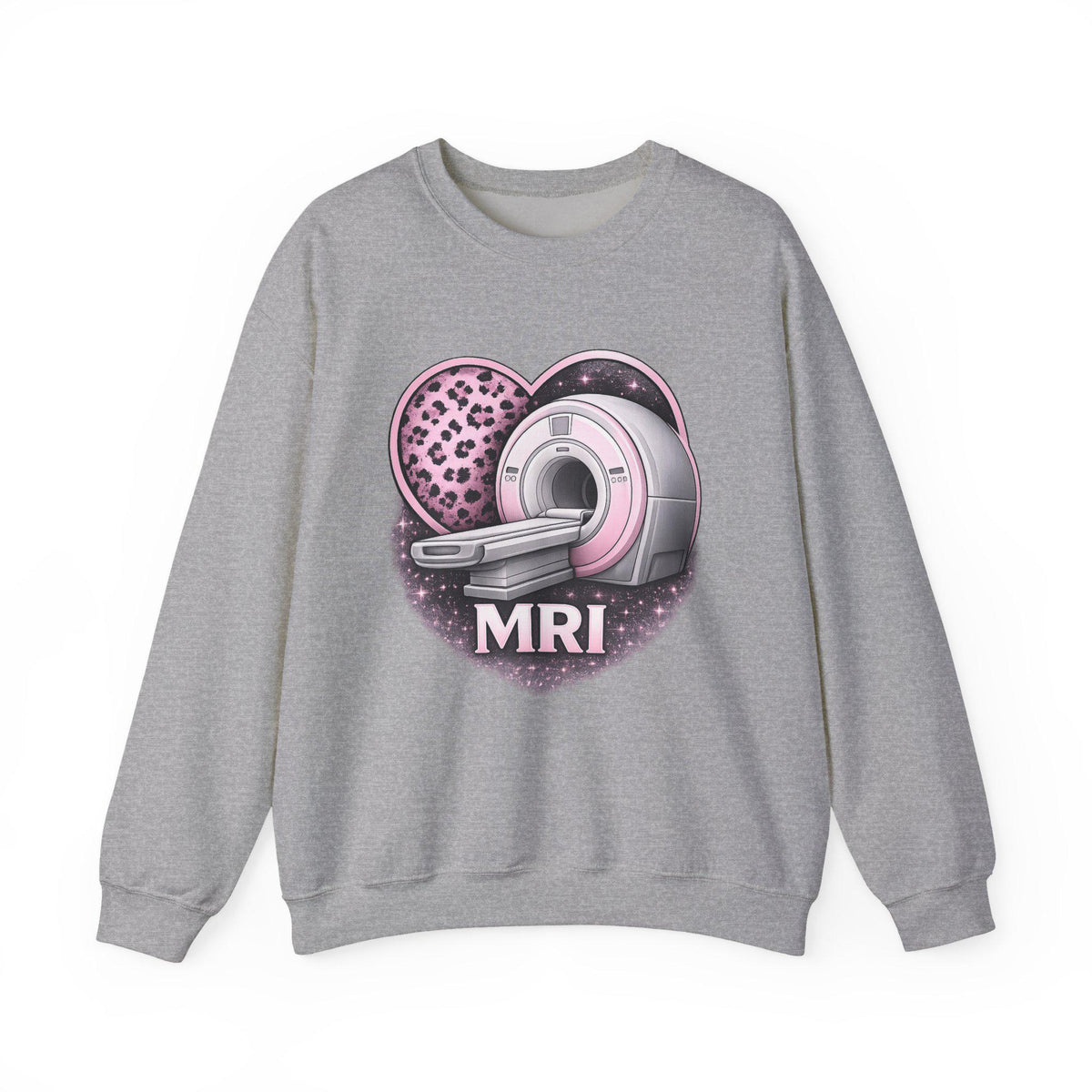 MRI Tech Crewneck Sweatshirt Embroidered Radiology Gift MRI Technician Apparel Medical Imaging Pullover Healthcare Worker Gift Cozy Crewneck