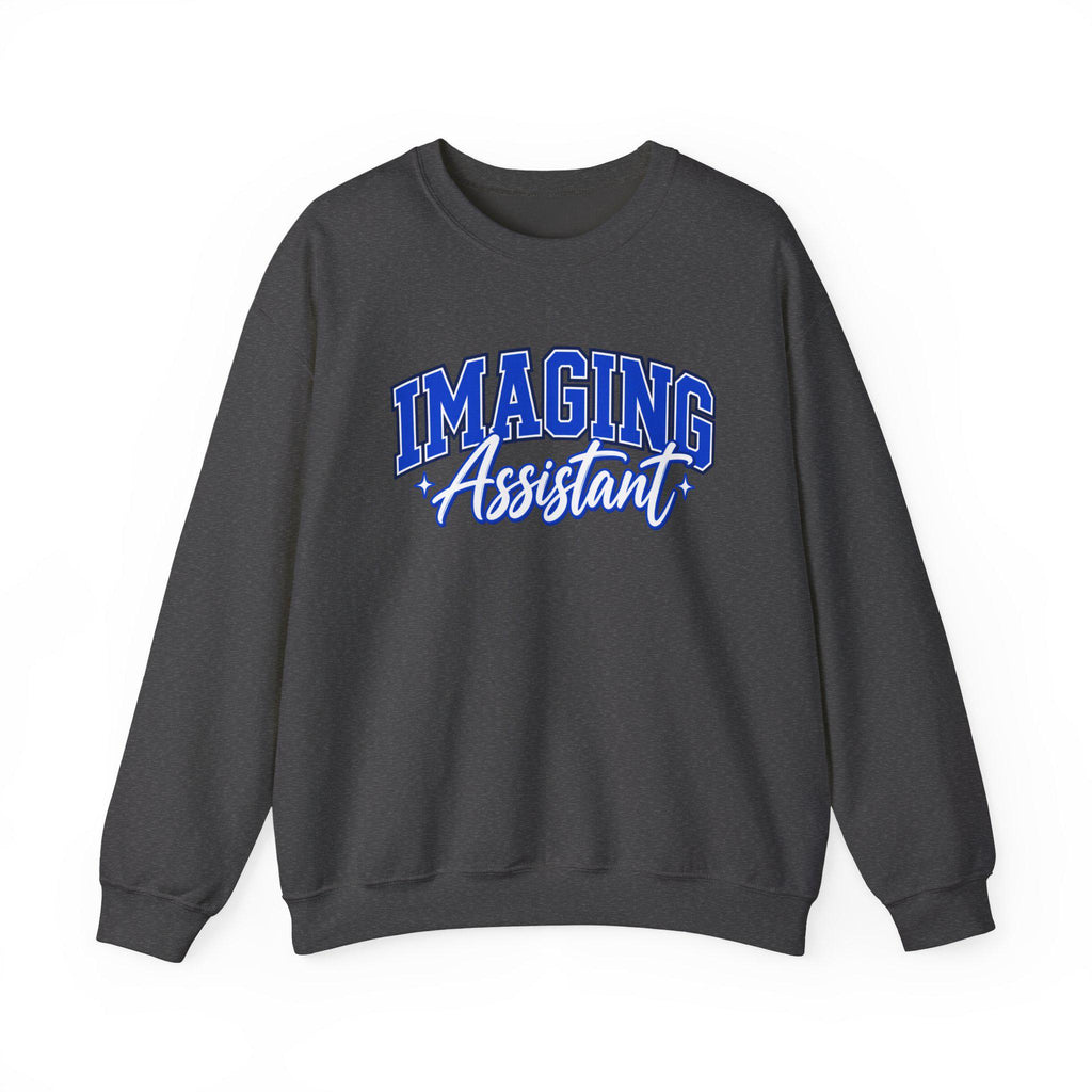 Imaging Assistant Sweatshirt, Retro Varsity Script Crewneck, Radiology Tech Gift, Medical Imaging Pullover