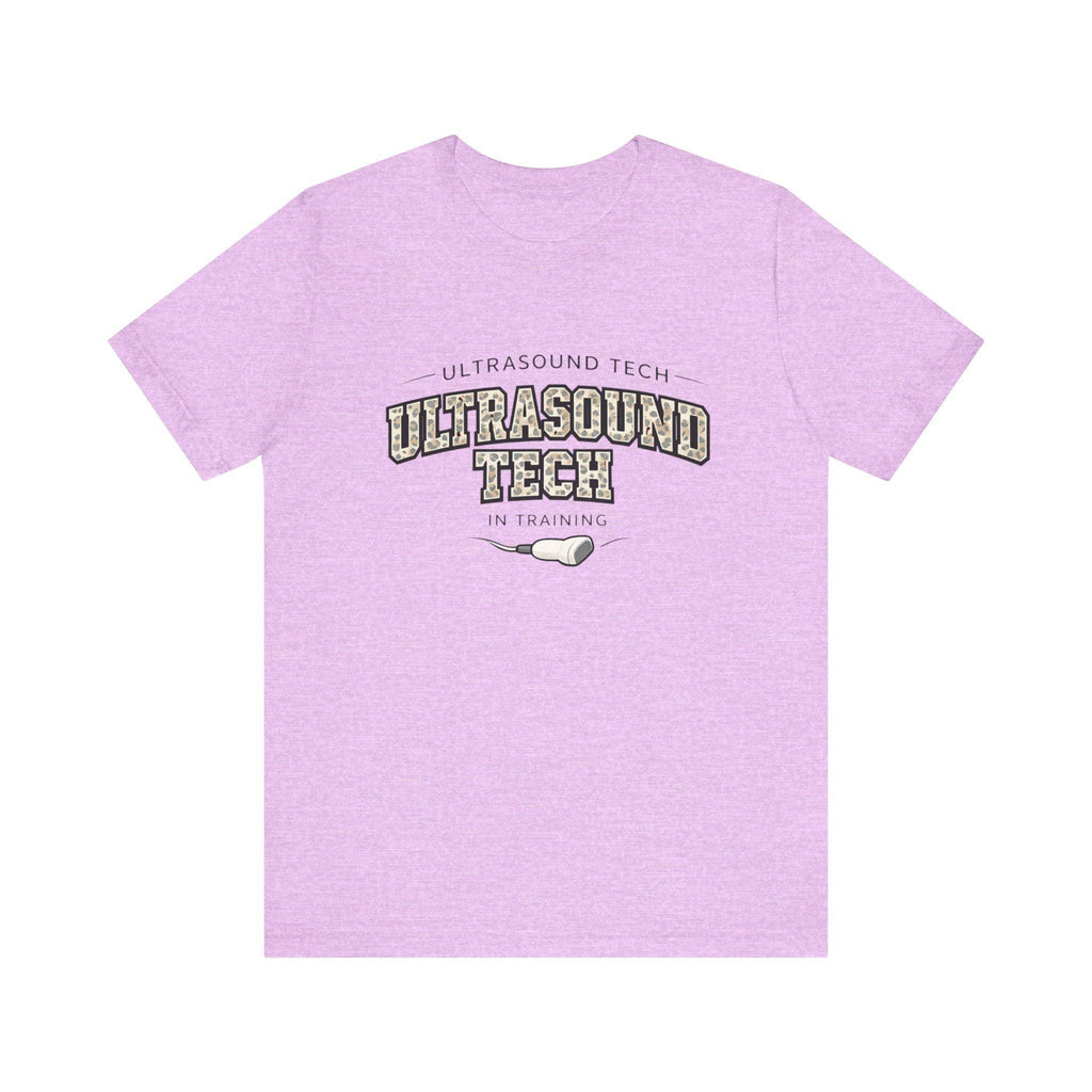 Ultrasound Tech Training Tee | Medical Sonography Student Gift (Airlume Cotton)