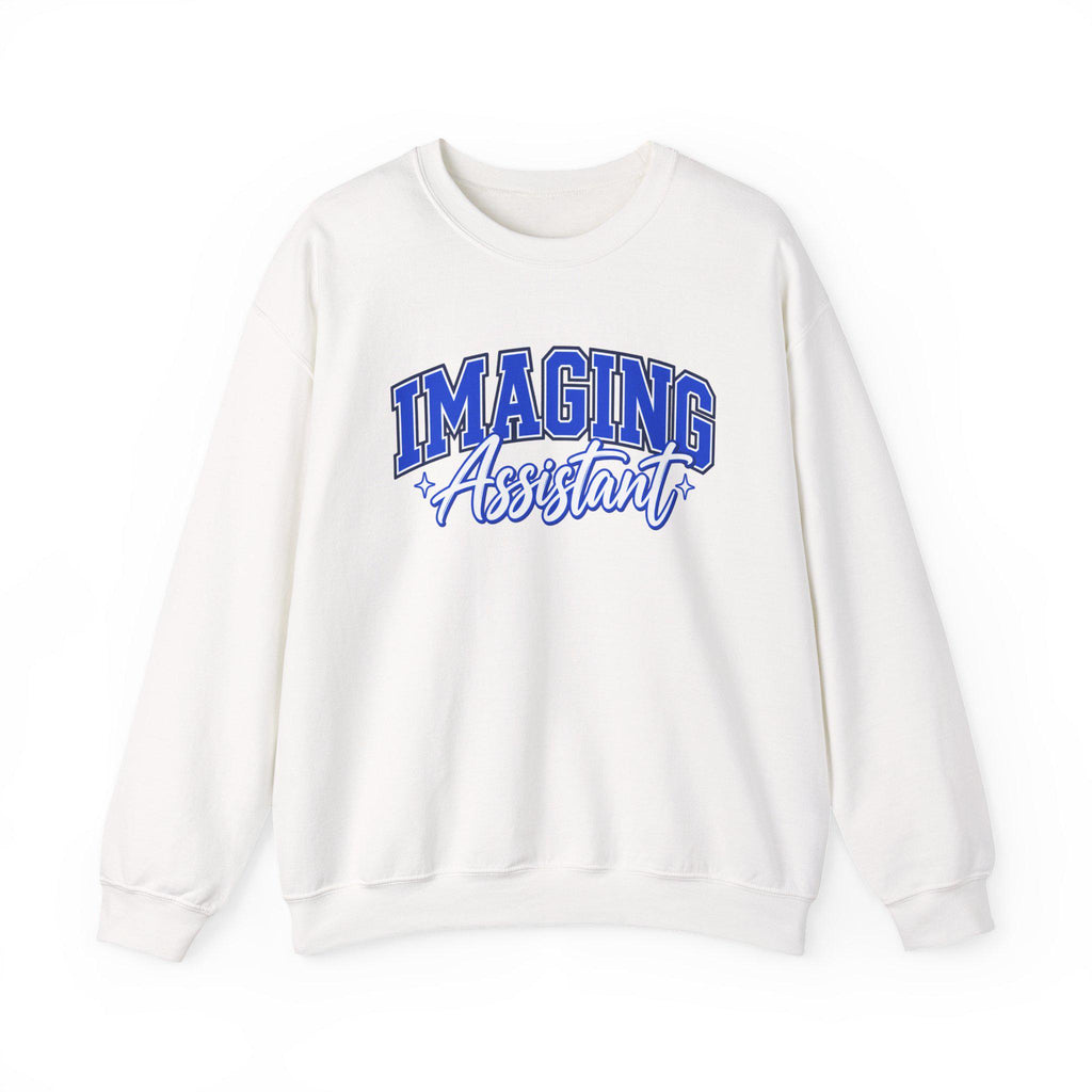 Imaging Assistant Sweatshirt, Retro Varsity Script Crewneck, Radiology Tech Gift, Medical Imaging Pullover