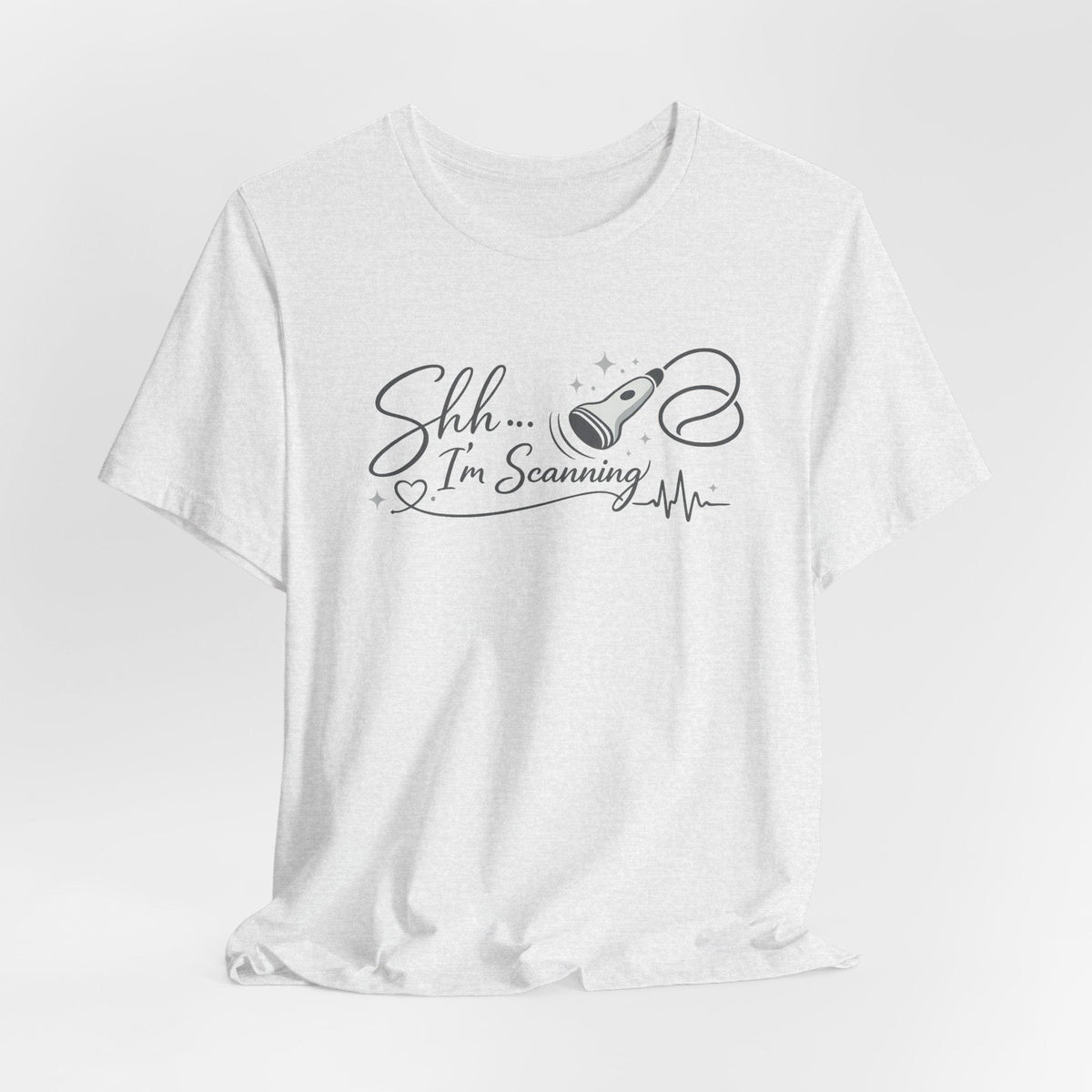 Medical Humor T-Shirt, Sonographer Gift, Radiology Tech Life (Airlume Cotton)