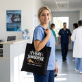 Future Sonographer Tote Bag | Ultrasound Probe Illustration, Medical Student Canvas