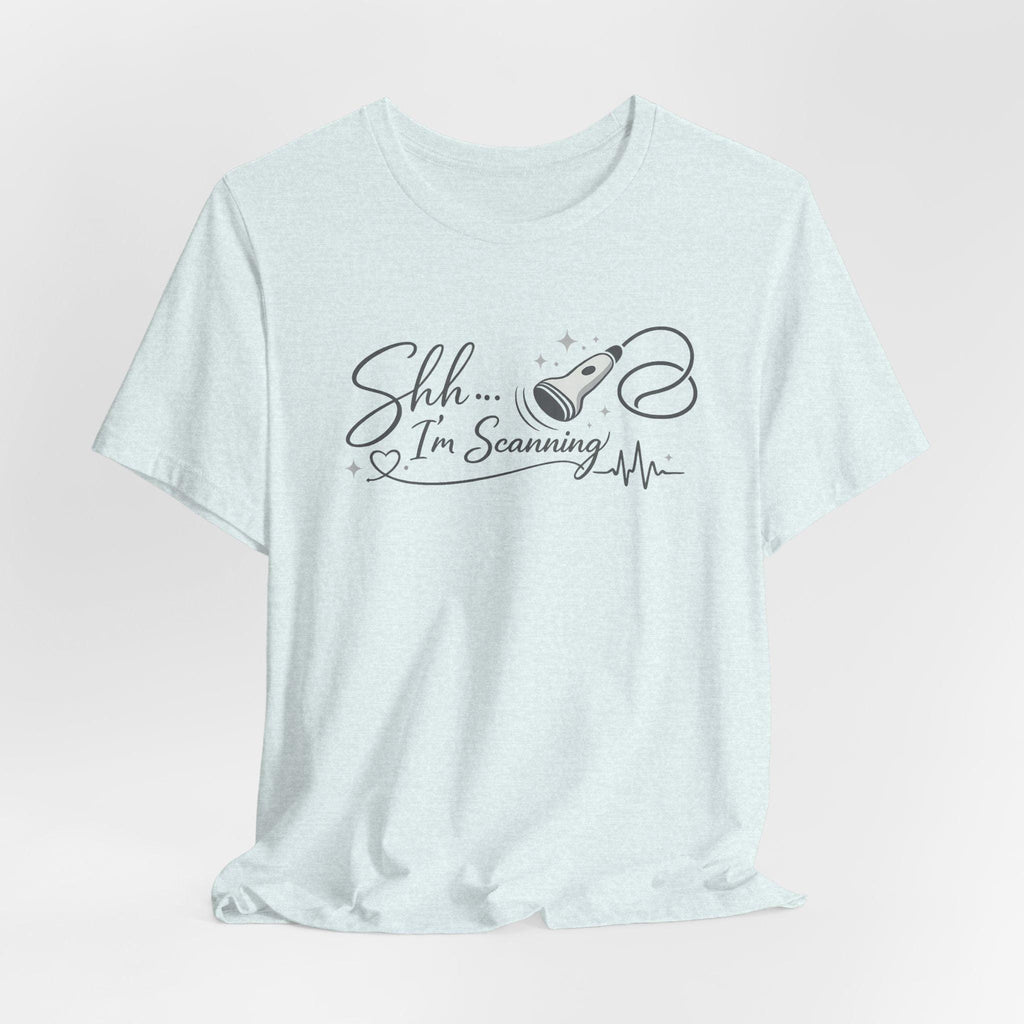 Medical Humor T-Shirt, Sonographer Gift, Radiology Tech Life (Airlume Cotton)