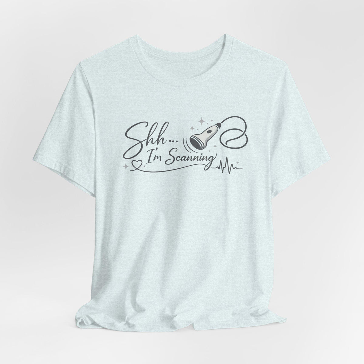 Medical Humor T-Shirt, Sonographer Gift, Radiology Tech Life (Airlume Cotton)