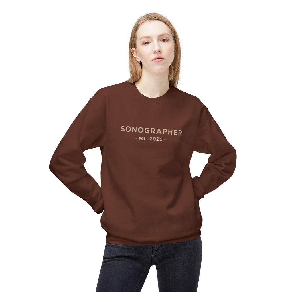 Sonographer EST 2026 Sweatshirt | Sonography Tech Crewneck