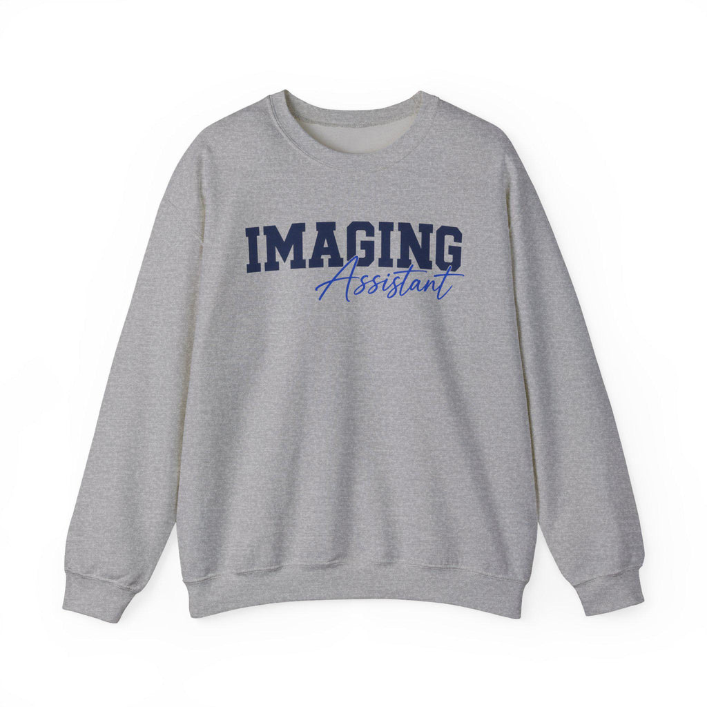Imaging Assistant Sweatshirt, Retro Varsity Script Crewneck, Radiology Tech Gift, Medical Imaging Pullover