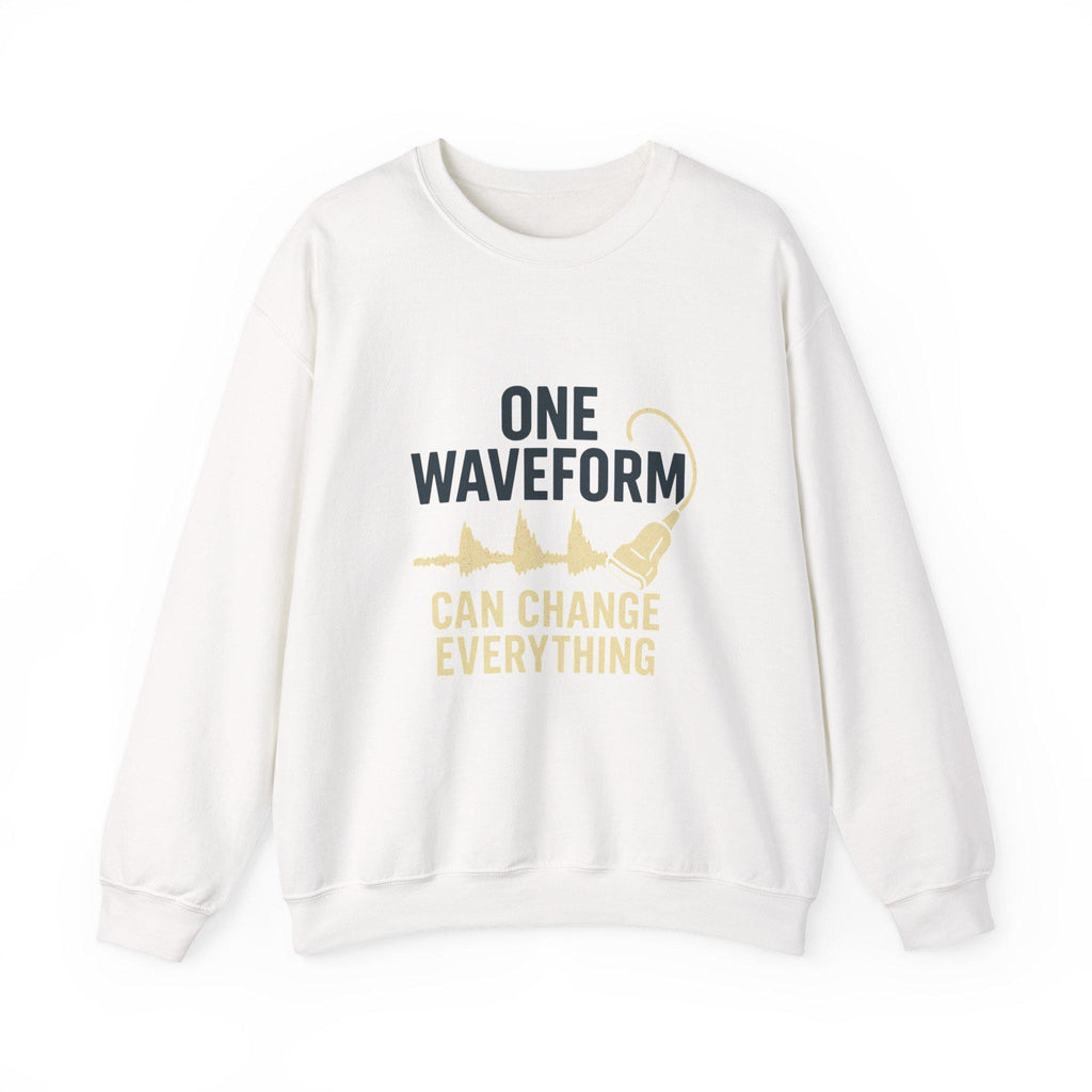 Ultrasound Waveform Sweatshirt | Sonographer Gift, Medical Humor Pullover