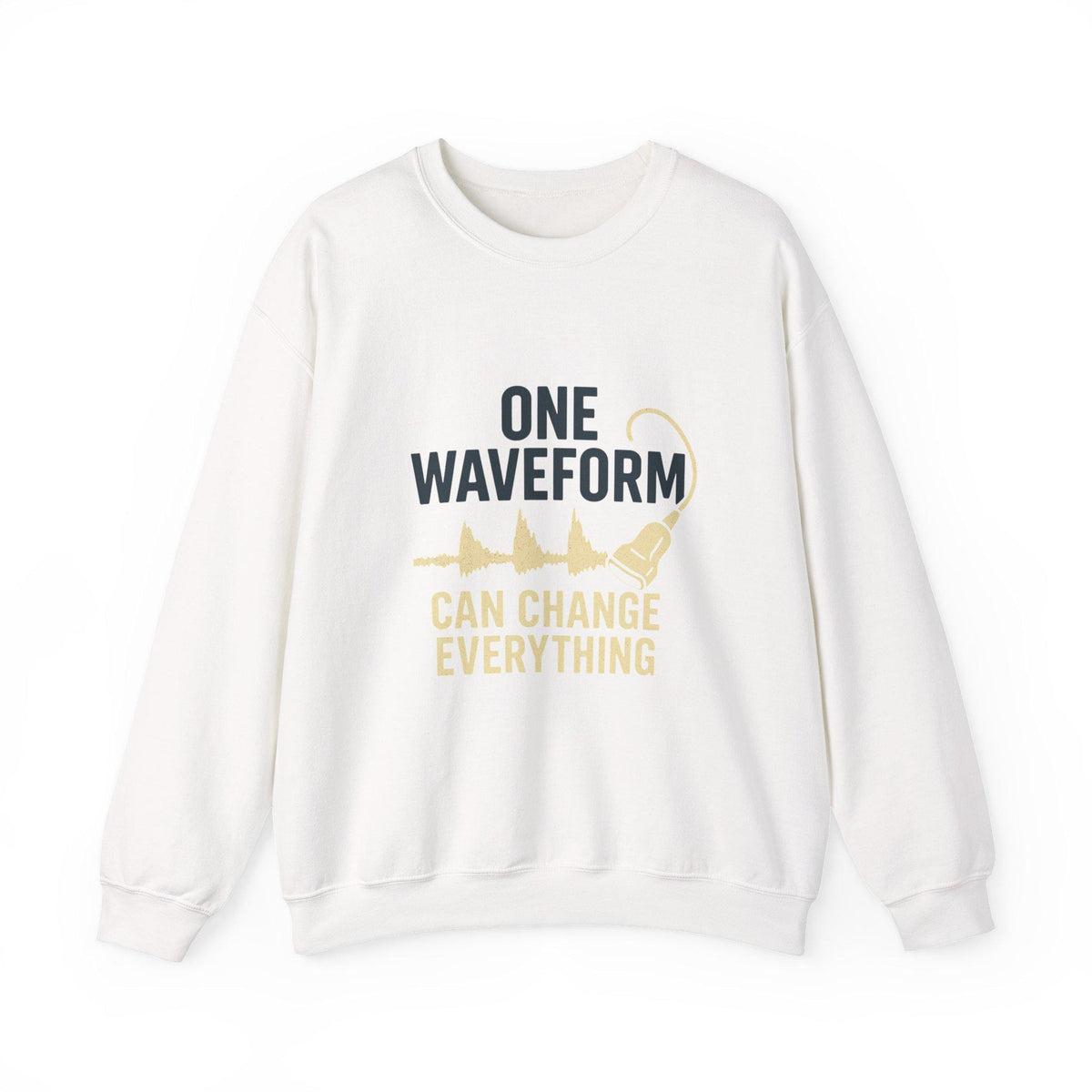 Ultrasound Waveform Sweatshirt | Sonographer Gift, Medical Humor Pullover