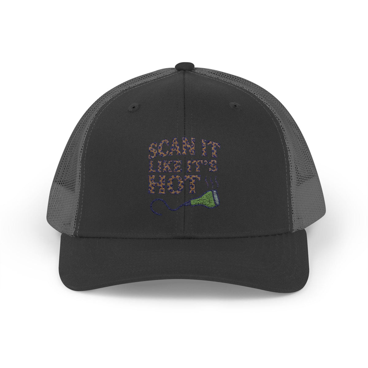 Scan It Like It's Hot Trucker Hat, Funny Barcode Cap, Retail Worker Meme Snapback