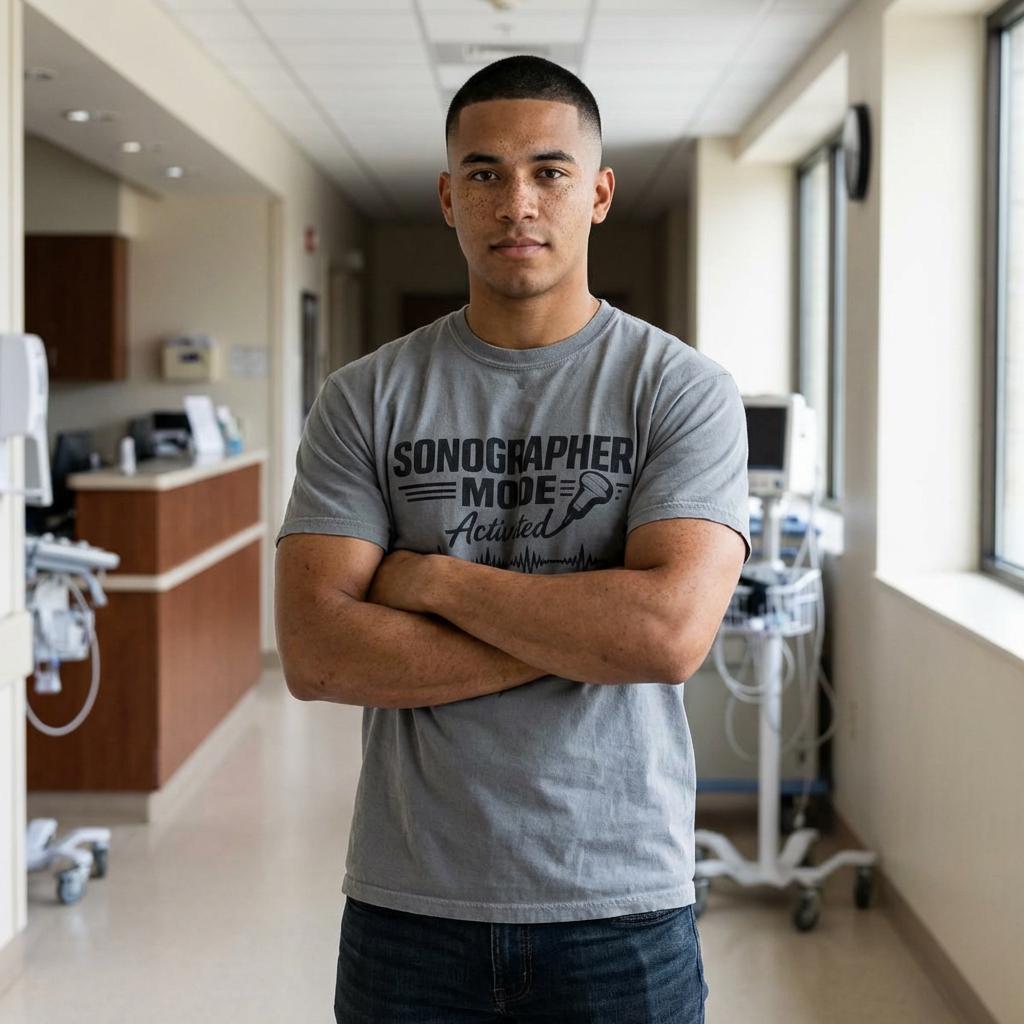 Sonographer Ultrasound Tech Shirt | Medical Imaging Sonography Gift Tee
