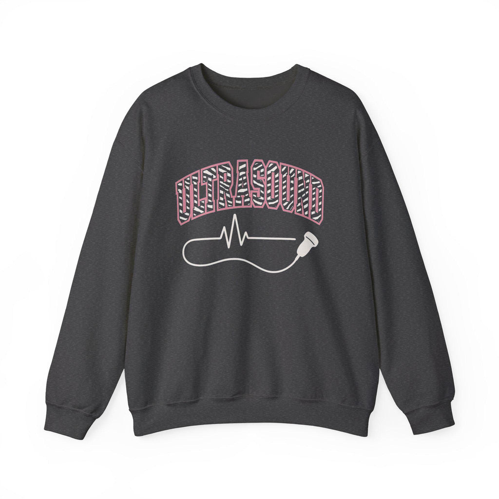 Ultrasound Heartbeat with Probe Sweatshirt | Medical Sonographer Shirt | Ultrasound Tech Gift, Sonography Sweatshirt, Radiology Nurse Gift