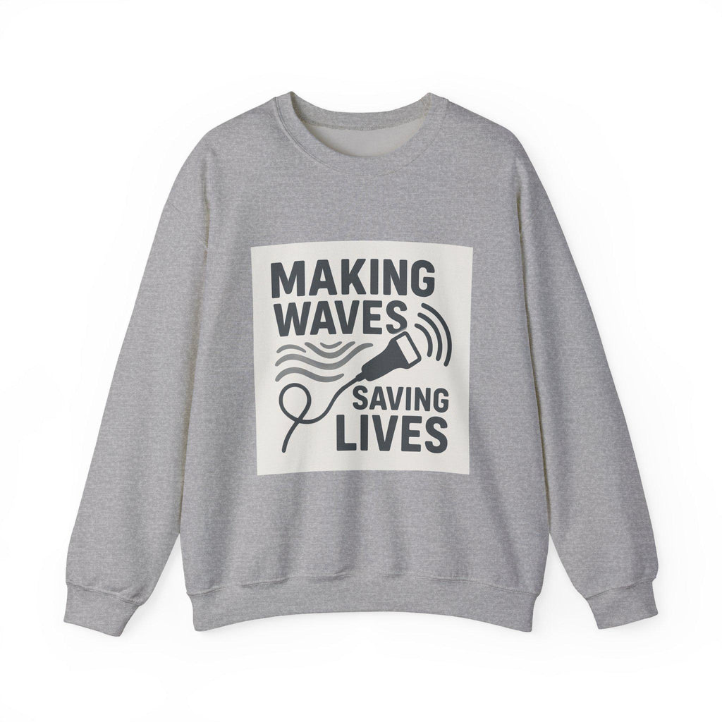 Funny Ultrasound Humor Sweatshirt | Sonographer Gift, Medical Crewneck (50/50 Cotton Blend)