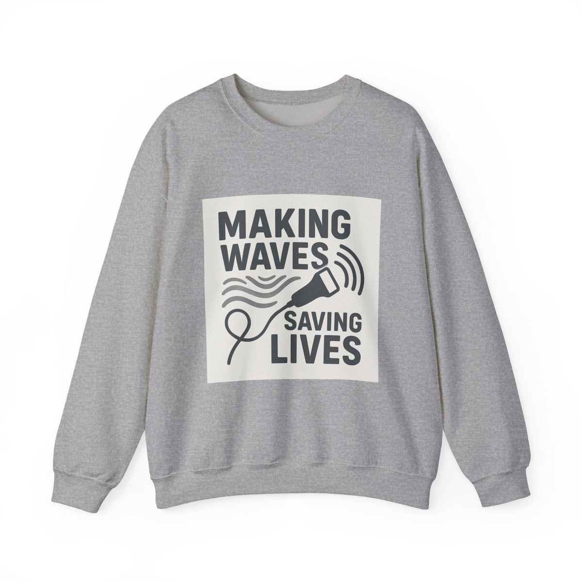 Funny Ultrasound Humor Sweatshirt | Sonographer Gift, Medical Crewneck (50/50 Cotton Blend)