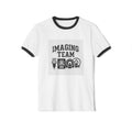 Radiology Team Ringer T-Shirt | Medical Imaging Apparel for X-Ray Techs, MRI CT Nurse Gift