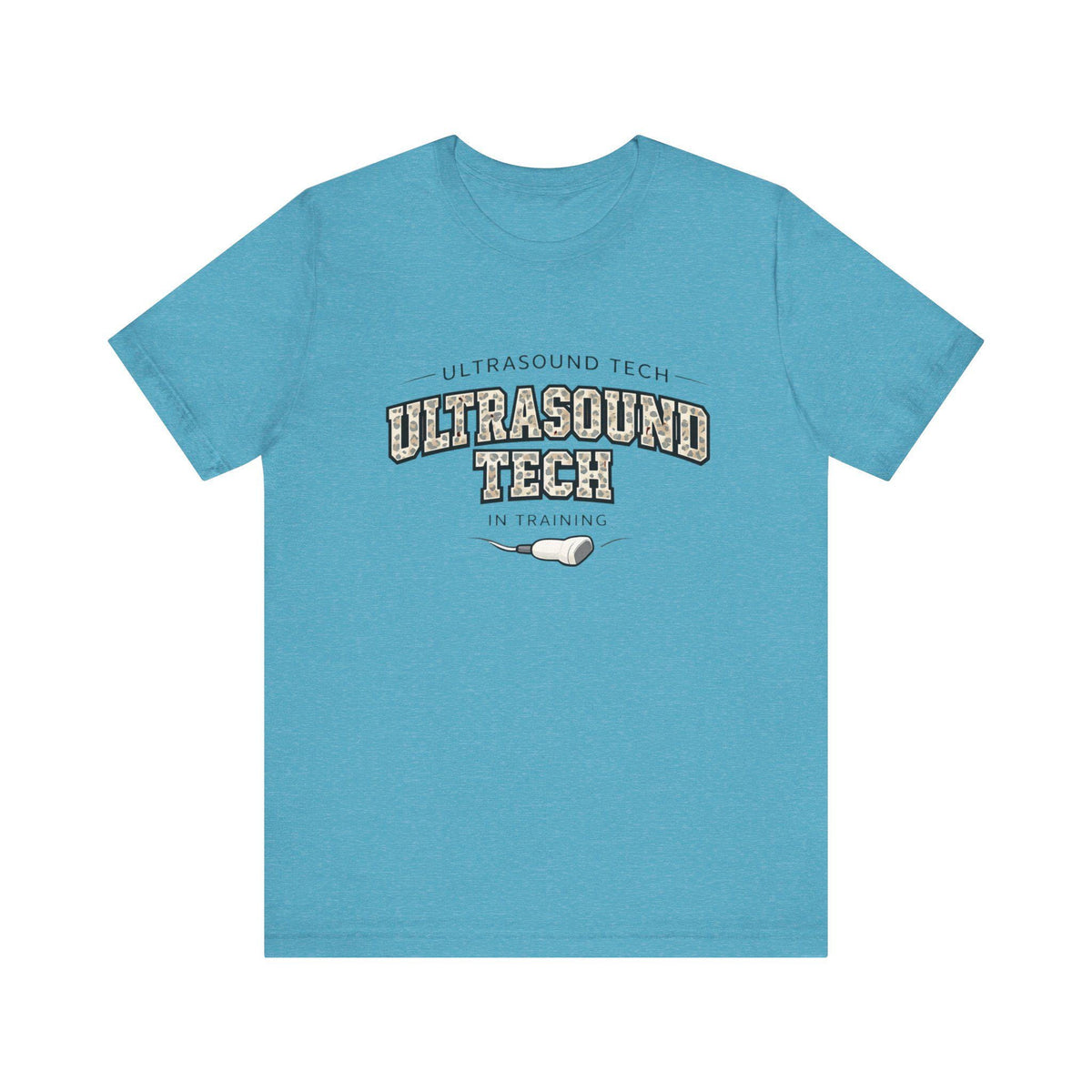 Ultrasound Tech Training Tee | Medical Sonography Student Gift (Airlume Cotton)
