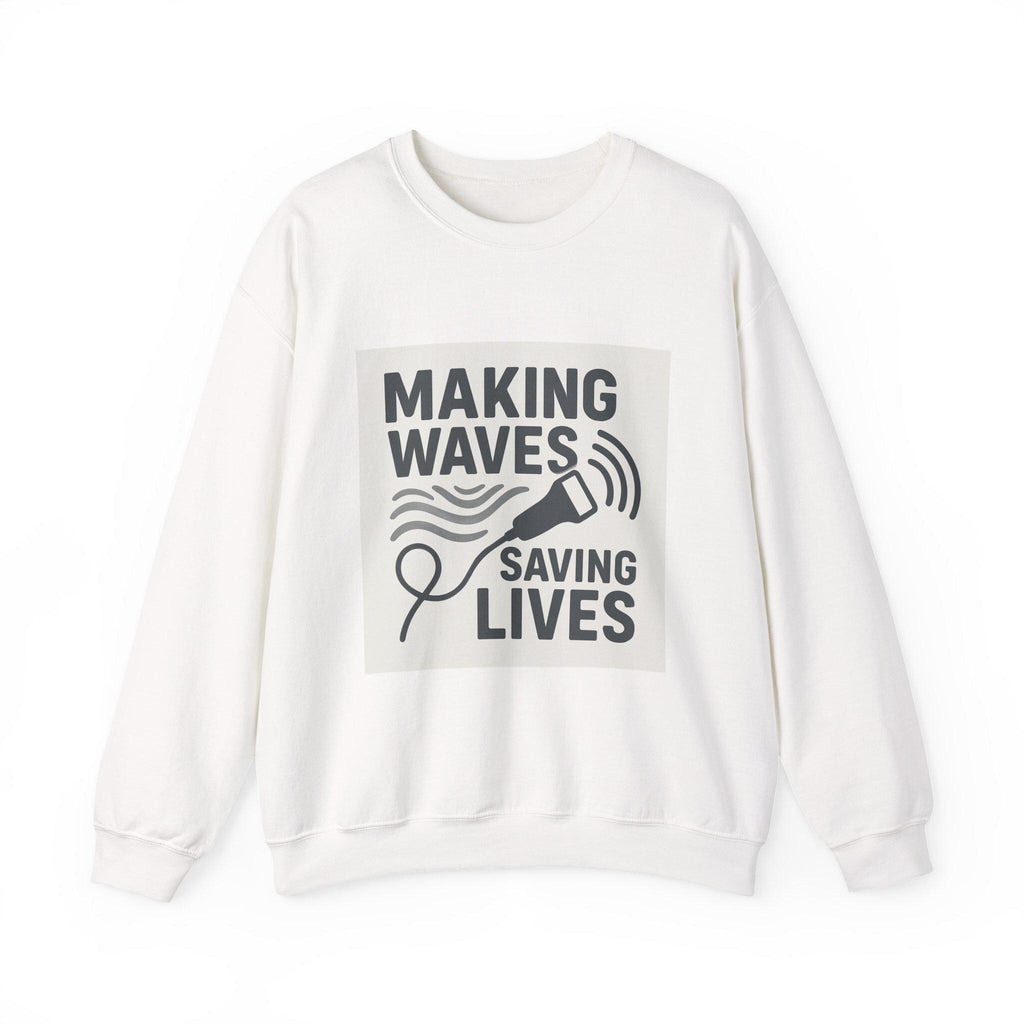 Funny Ultrasound Humor Sweatshirt | Sonographer Gift, Medical Crewneck (50/50 Cotton Blend)