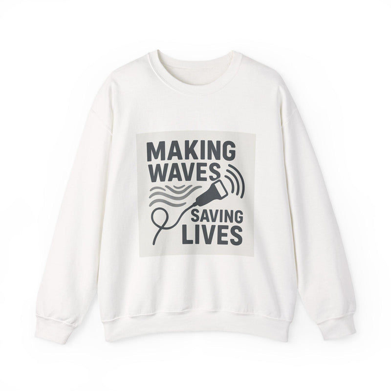 Funny Ultrasound Humor Sweatshirt | Sonographer Gift, Medical Crewneck (50/50 Cotton Blend)