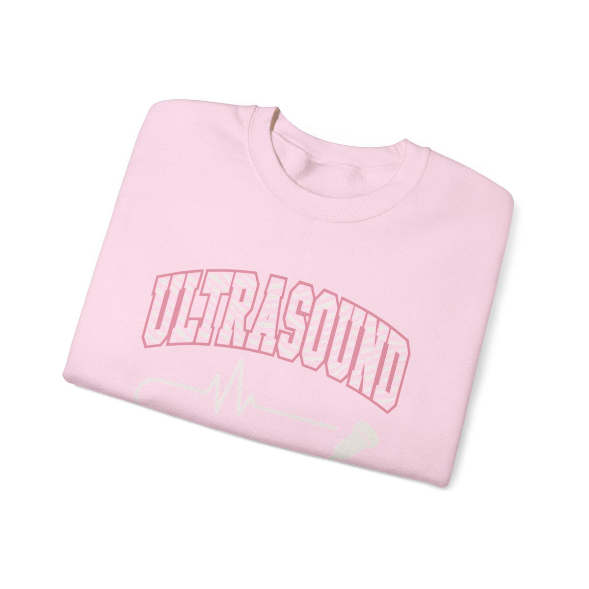 Ultrasound Heartbeat with Probe Sweatshirt | Medical Sonographer Shirt | Ultrasound Tech Gift, Sonography Sweatshirt, Radiology Nurse Gift