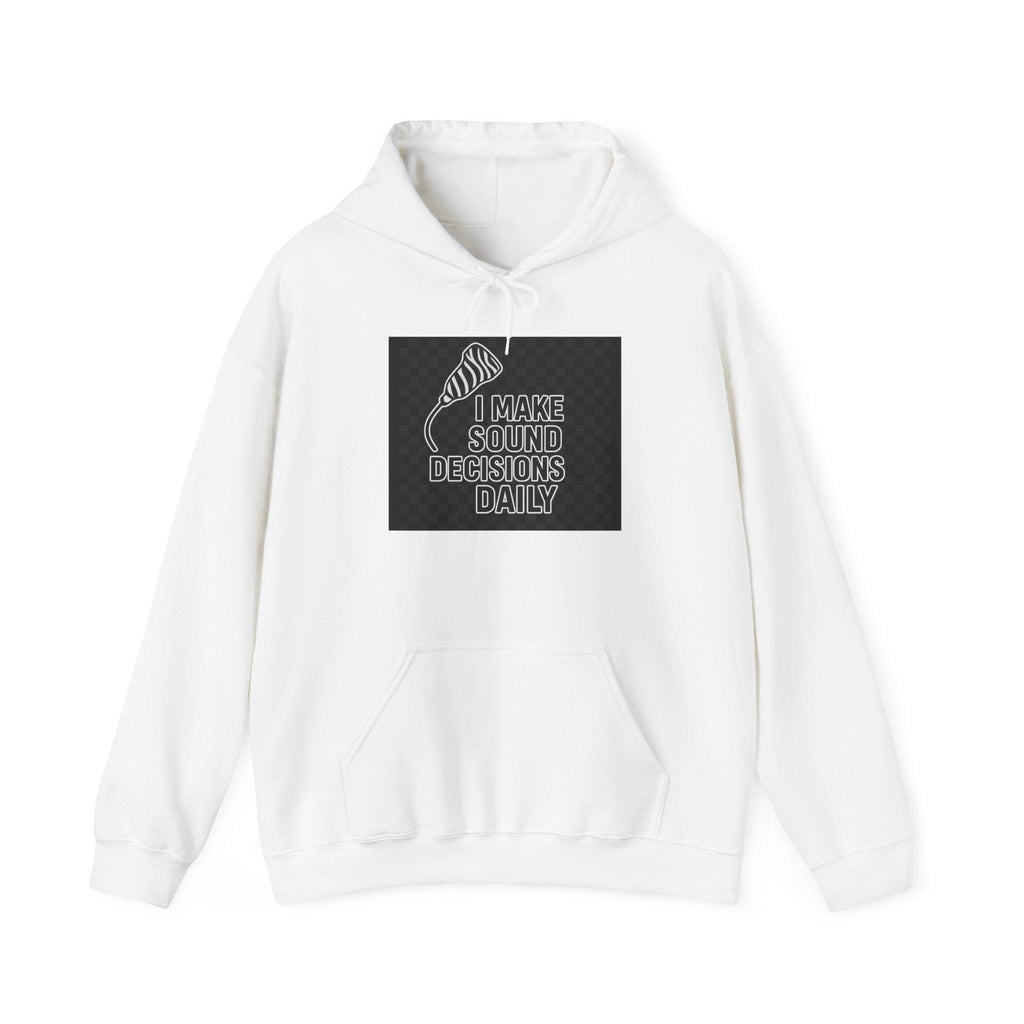 Funny Ultrasound Zebra Print Hoodie, Medical Humor Sweatshirt (50% Cotton Blend)