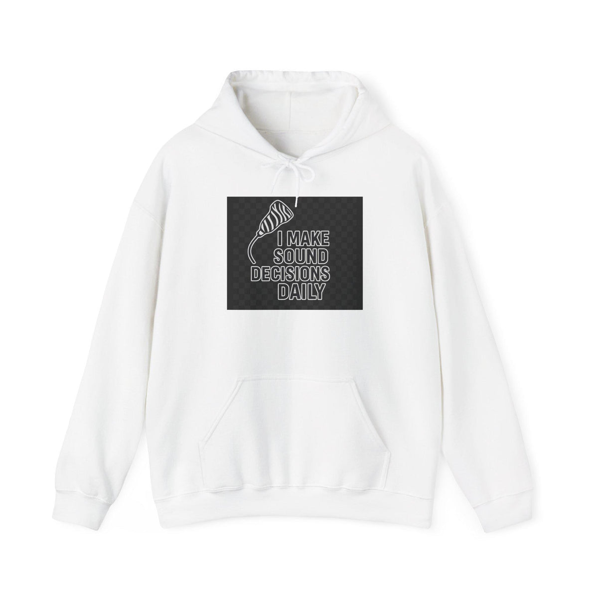 Funny Ultrasound Zebra Print Hoodie, Medical Humor Sweatshirt (50% Cotton Blend)