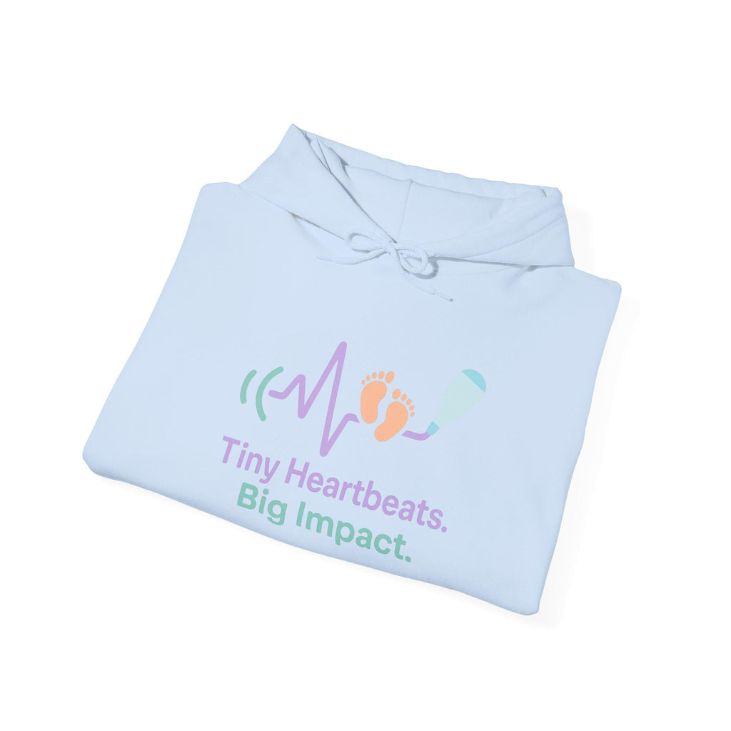 Fetal Heartbeat Ultrasound Sweatshirt, Pregnancy Announcement Gift, Baby Scan Hoodie