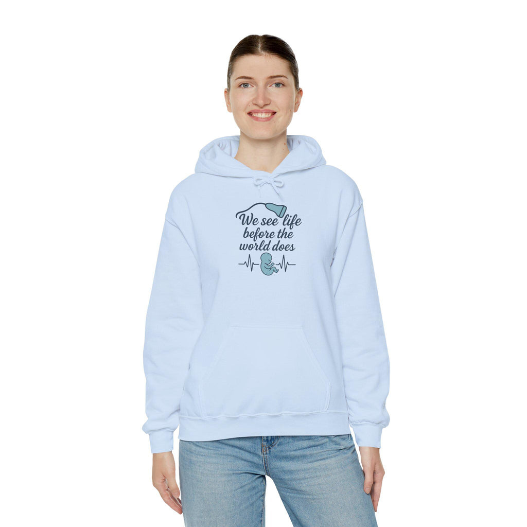 Ultrasound Tech Hoodie | Sonographer Gift, Radiology Apparel (Unisex Fit)