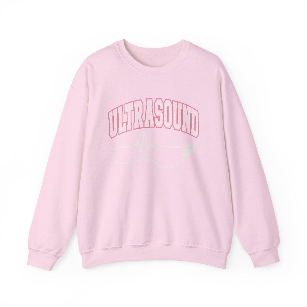 Ultrasound Heartbeat with Probe Sweatshirt | Medical Sonographer Shirt | Ultrasound Tech Gift, Sonography Sweatshirt, Radiology Nurse Gift