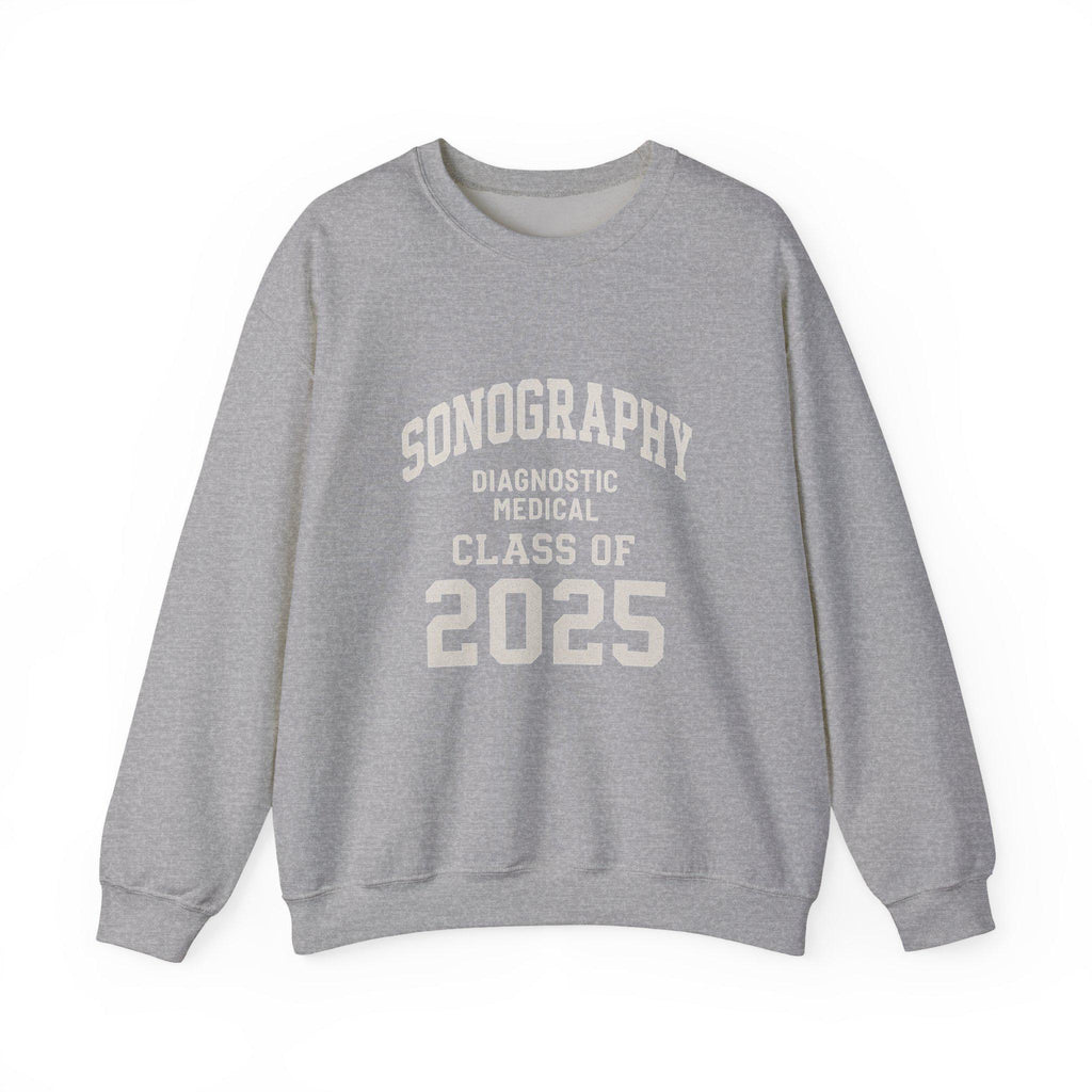 Sonography Class of 2025 Sweatshirt | Diagnostic Medical Apparel (Unisex Crewneck)