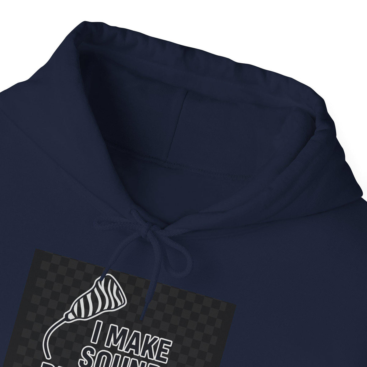 Funny Ultrasound Zebra Print Hoodie, Medical Humor Sweatshirt (50% Cotton Blend)