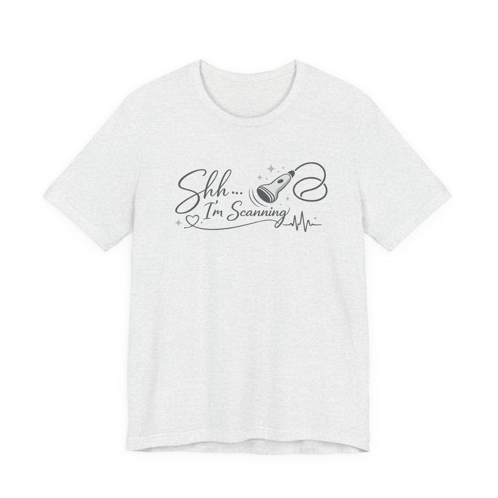 Medical Humor T-Shirt, Sonographer Gift, Radiology Tech Life (Airlume Cotton)