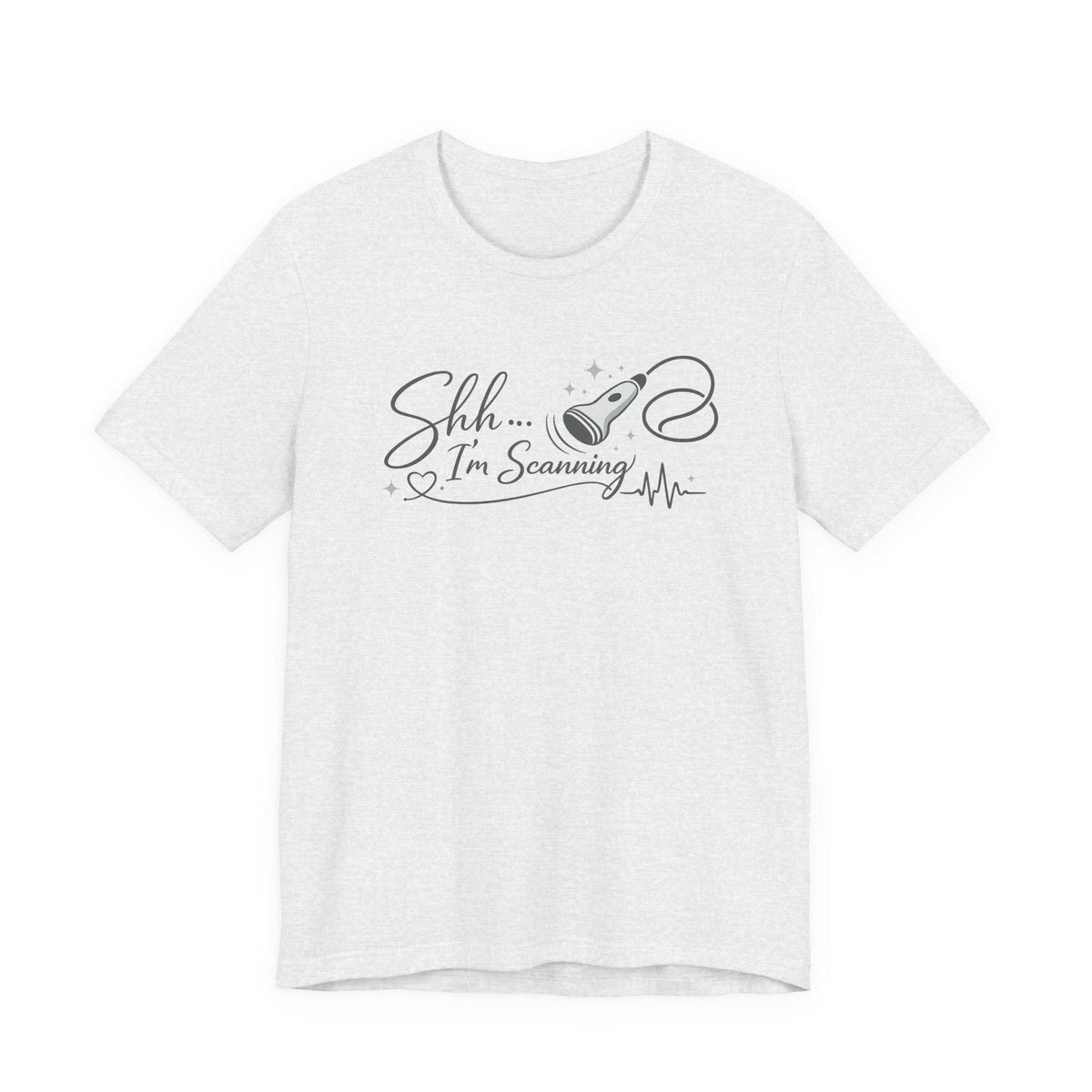 Medical Humor T-Shirt, Sonographer Gift, Radiology Tech Life (Airlume Cotton)
